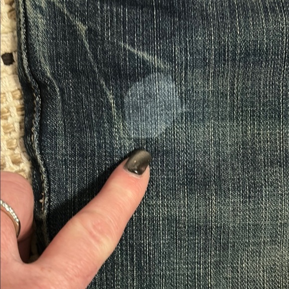 Buffalo David Bitton Blue Flare Wide Leg Denim - Picture 5 of 8